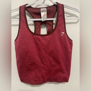 Gymshark BurgundyXL Tank Top